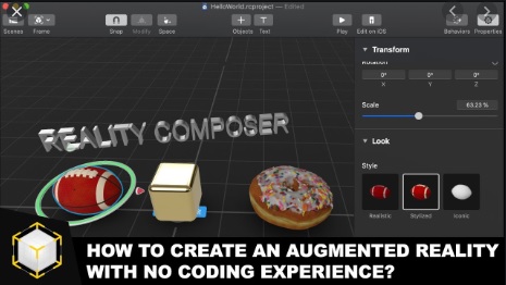 AR-software Reality Composer